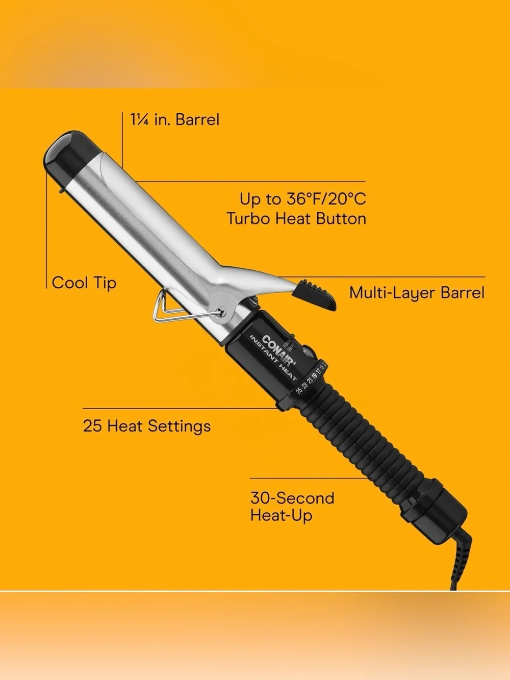 Conair Soft Curls 1¼